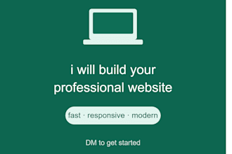 make a website with perfect outcome