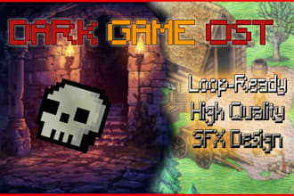 compose dark videogame music, cinematic game soundtracks