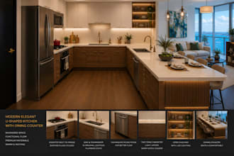 design your luxury modern room with realistic visualization
