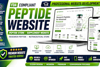 fda compliant peptide store supplement website research peptide peptide website