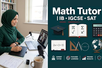 teach you math for ib igcse gcse a level and sat