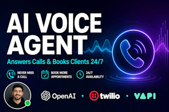 build an ai voice agent and ai calling agent with twilio and openai