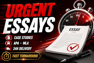 write urgent case study analysis and essays in apa and mla