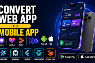 convert base44 to wp capacitor android ios ai apps fix bug web app deploy base44