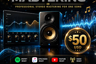 master your music to a loud, clear, and professional sound