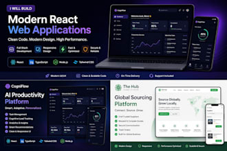 turn your idea into a react web app