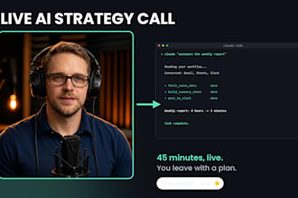 audit and design your ai automation strategy in a live session