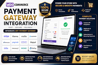 integrate antom,clearpay,billie,paymob,razorpay and woocommerce checkout gateway