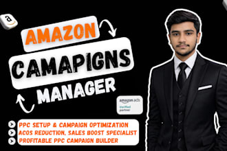 optimize and manage your amazon PPC campaigns to boost sales, reduce acos