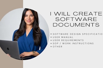 create software and app documents
