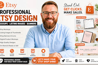 create etsy mockups thumbnails and branding for digital productsetsy shop design
