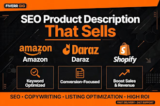 write SEO product description for amazon daraz
