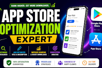 do app store optimization aso for google play and app store