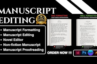 format non fiction, manuscript formatting, manuscript editing, novel editing