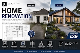 design your home renovation or house extension floor plan