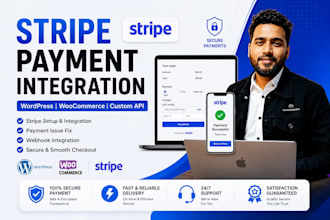 integrate stripe payment gateway in wordpress woocommerce