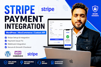 integrate stripe payment gateway in wordpress woocommerce