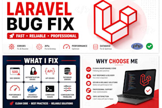 fix laravel bugs, errors, and performance issues