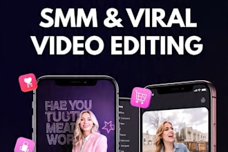 be your tiktok shop social media manager and video editor