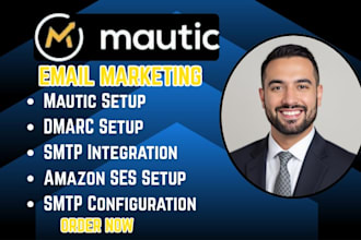 setup mautic amazon ses setup marketing automation spf dkim dmark vps server