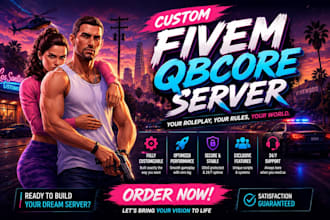 develop a fully optimized qbcore fivem server
