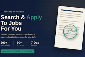 reverse recruiter and apply for jobs, job search, apply jobs, apply to jobs