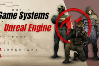gameplay systems combat ai inventory and gas
