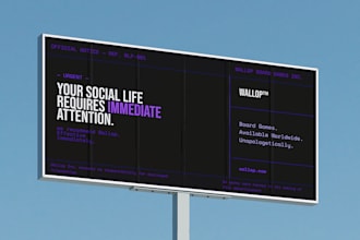 create unique billboard design