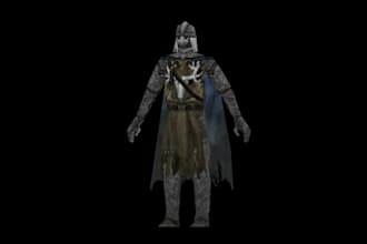 retro lowpoly style, ps1 psx ps2 game character, psx style game, retro gaming
