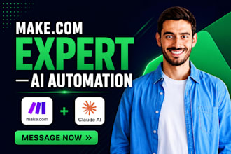 fix make com made com, setup make com automation, ai automation