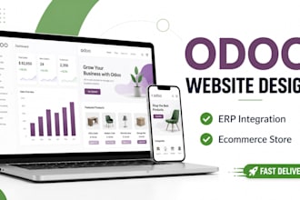 design odoo website, odoo ecommerce, odoo erp, odoo customization and redesign