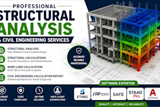 do structural analysis wind load calculation and calculation report