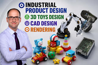 3d product design 3d toy child product prototype cad model for production pcb