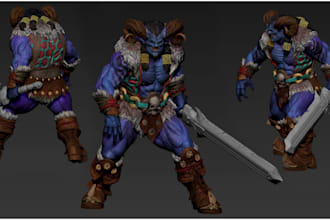 3d printing action figure 3d painting 3d sculpting miniature painting stl file