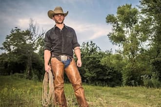 record rugged cowboy voice over for western narration, commercials ,trailers