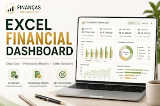 excel financial dashboard for a travel agency
