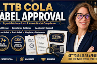 prepare your ttb cola label application