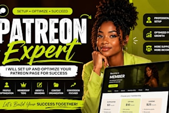 set up and optimize your patreon page for success
