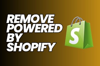 remove powered by shopify from shopify website footer professionally