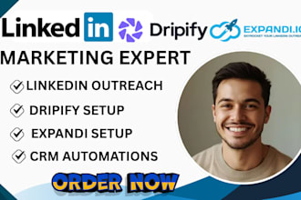 automate linkedin lead generation with dripify and expandi