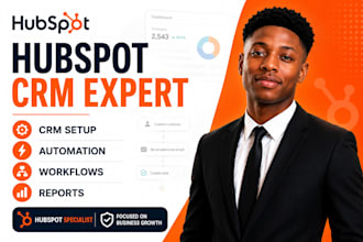 hubspot consulting,  hubspot onboarding, CRM optimization and hubspot reporting