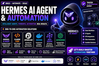 hermes ai agent claude code jarvis ai openclaw docker mcp server bot automation