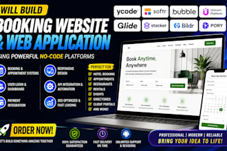 get ycode softr unicorn platform bubble glide stacker bildr pory booking website