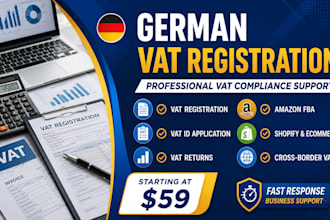 provide german vat registration and vat compliance support