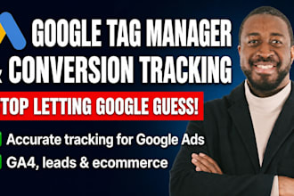set up google tag manager and accurate conversion tracking