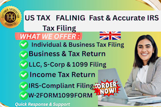 prepare file your irs tax return fast accurate business tax return bookkeep