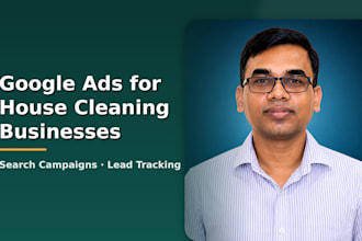run google ads to generate leads for your house cleaning business