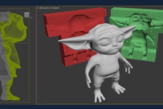 design injection molds, silicone molds and manufacturing ready cad models