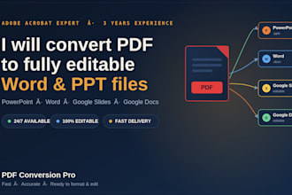 convert pdf to powerpoint slides in PPT or google slides
