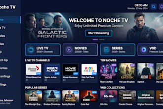 custom branded vpn iptv app tivimate style branding ibo player admin panel